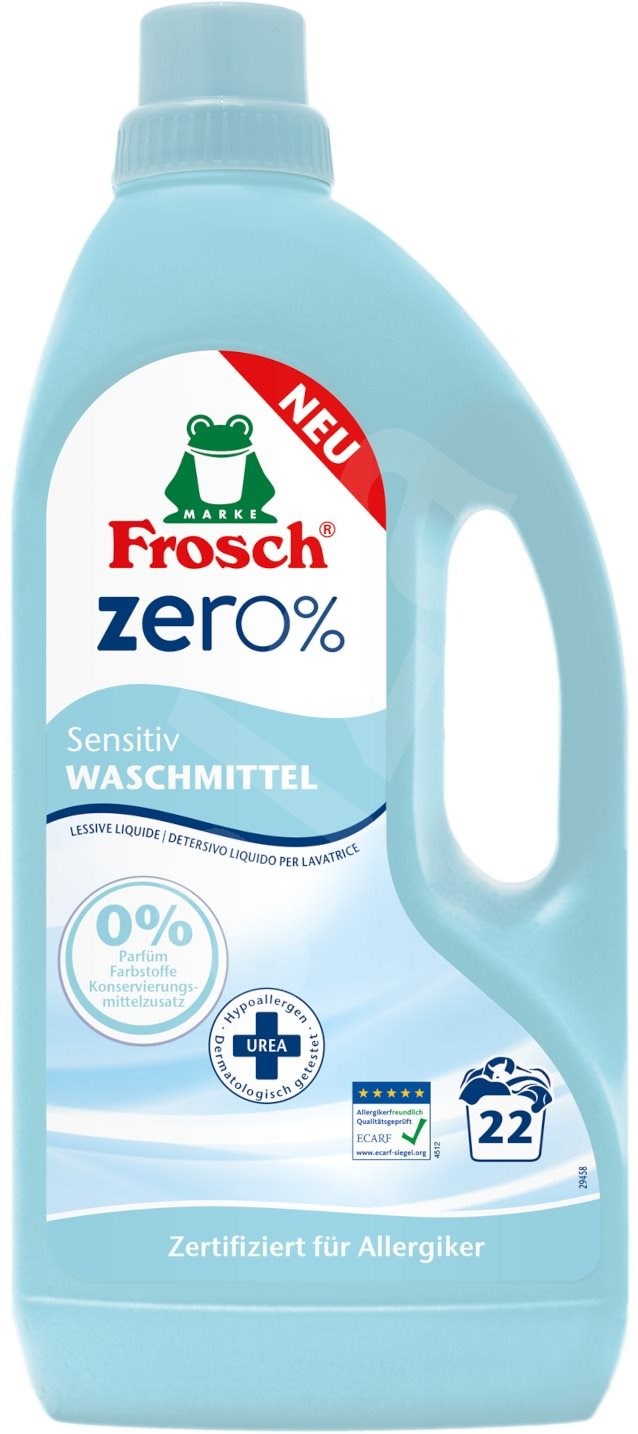 Frosch zero % folyékony mosószer ureával 1500 ml