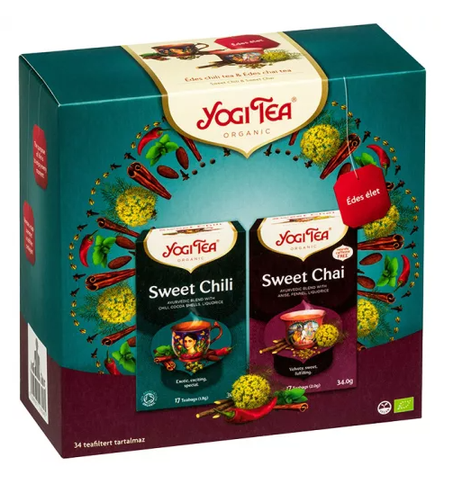 Yogi bio tea édes élet szett 34 filter 65 g