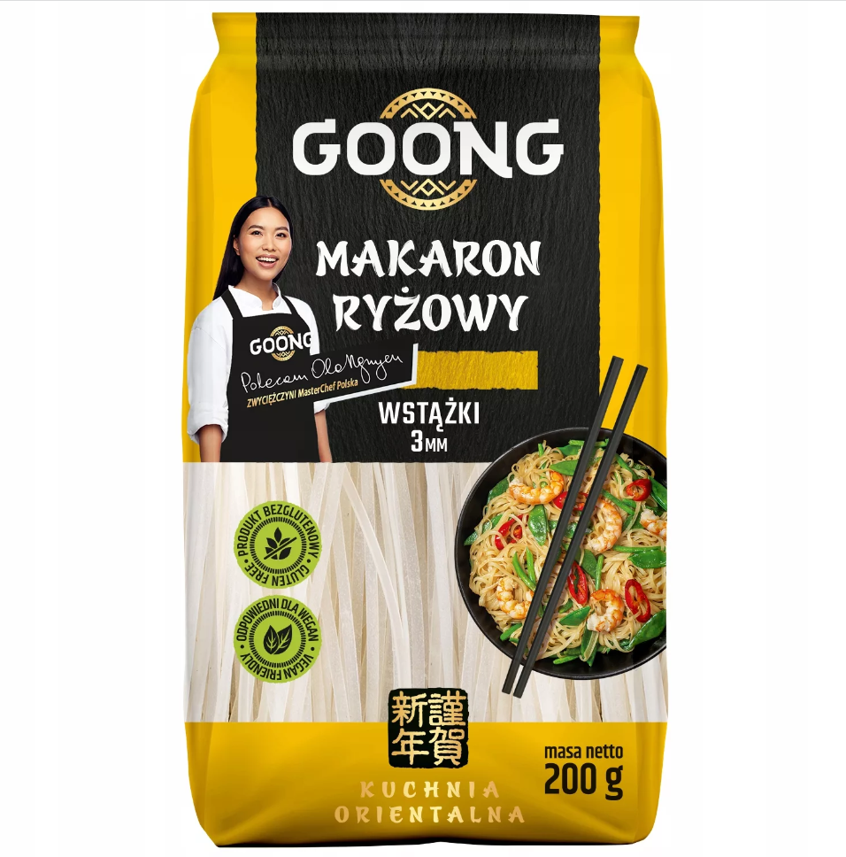 Goong közepes rizstészta 200 g