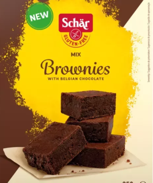 Schar gluténmentes brownie alappor 350 g