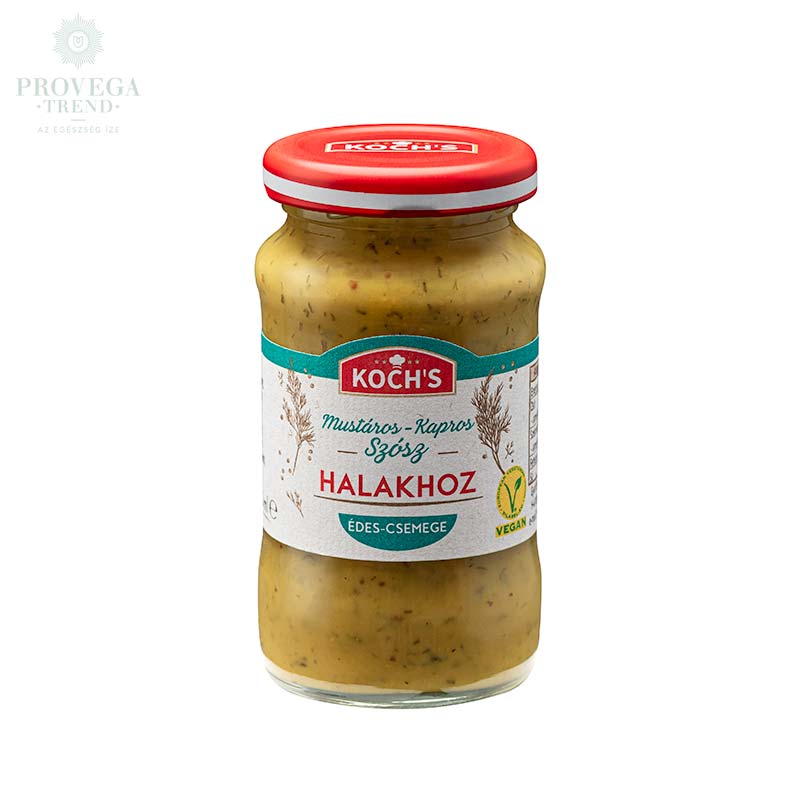Kochs vegán mustáros-kapros szósz 140 ml
