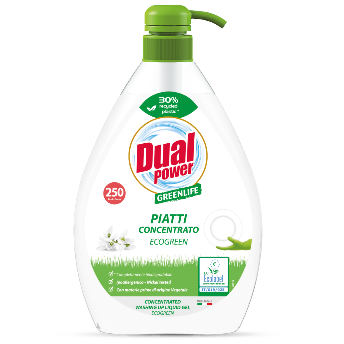 Dual power mosogatószer greenlife 1000 ml