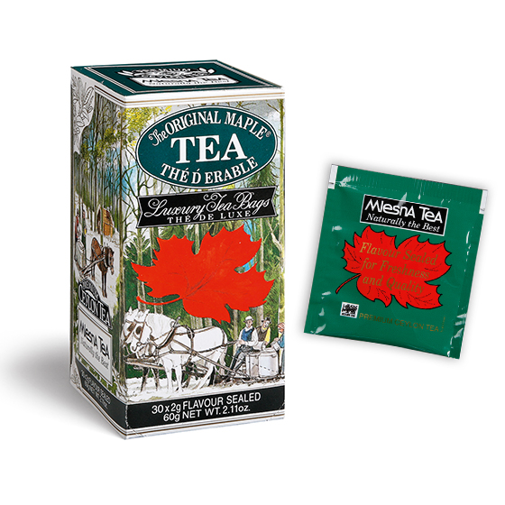 Mlesna fekete tea juharszirup ízesítéssel 60 g