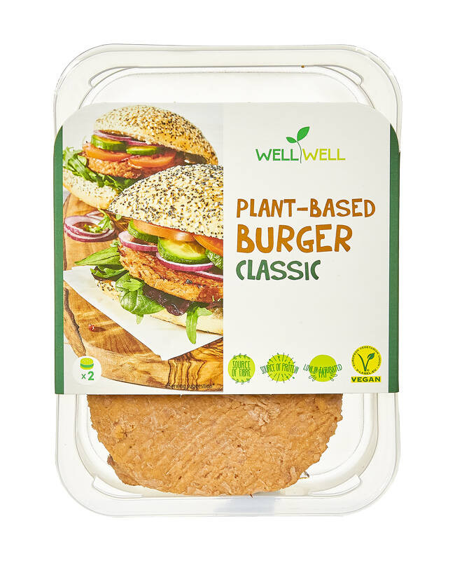 Well-Well vegán burger klasszikus 200 g