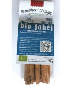 Greenmark bio ceyloni egész fahéj 24 g