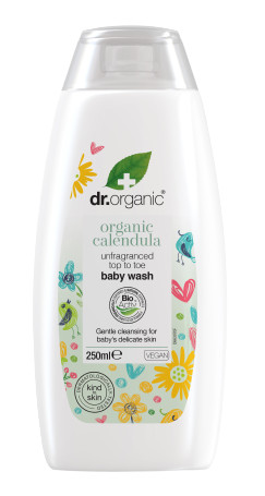 Dr. organic bio illatmentes babafürdető körömvirággal 250 ml