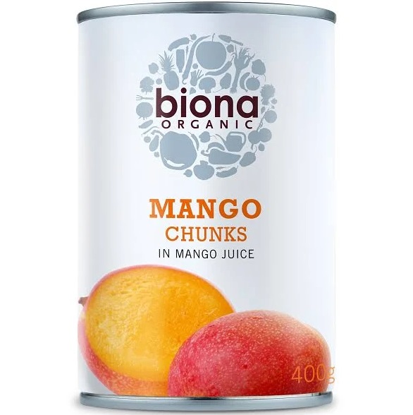 Biona bio mangó darabok mangólében 400 g