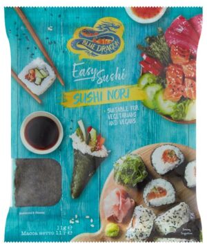 Blue Dragon sushi nori algalapok 11 g