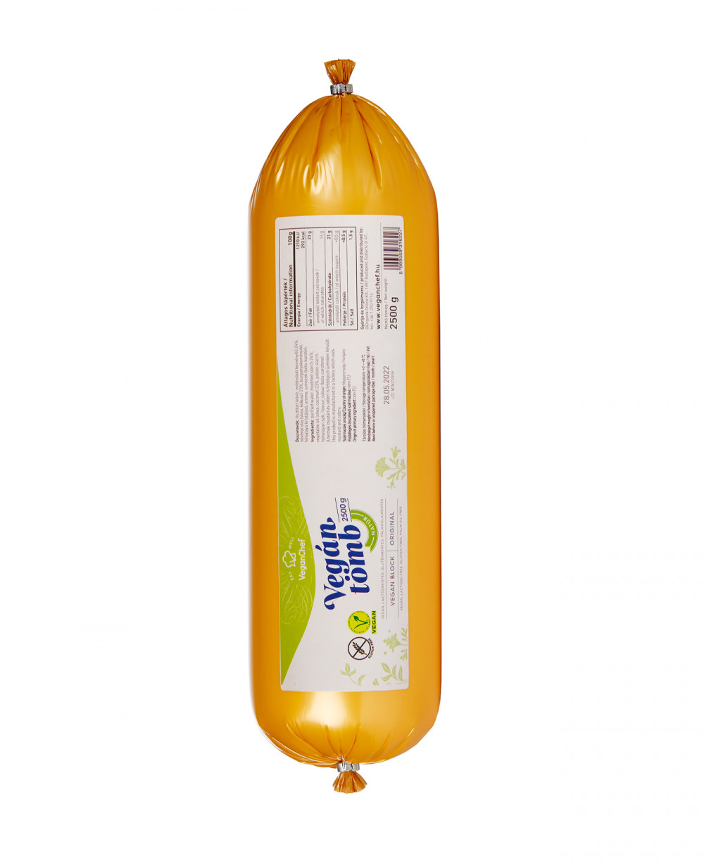Veganchef vegán tömb natúr 2500 g