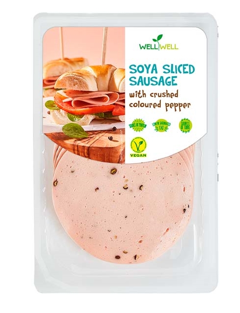 Well-Well vegán szeletek színes tört borssal 100 g