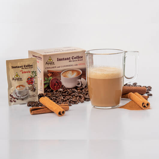 Ayura herbal instant cappuccino fahéjas 150 g