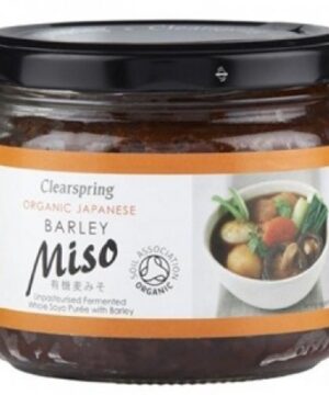 Clearspring bio miso árpából üveges 300 g