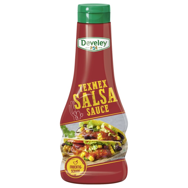 Develey vegán salsa szósz 250 ml