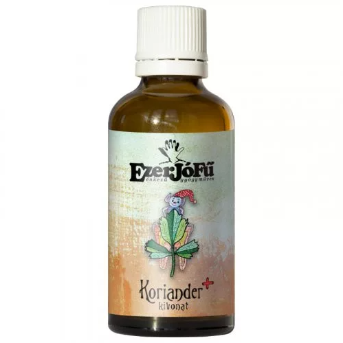 Ezerjófű koriander+ kivonat 50 ml