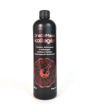 DracoMass kollagén meggy ízű 500 ml