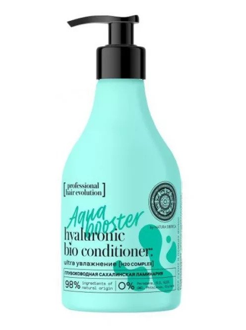 Natura siberica hair evolution proffesional aqua booster természetes hajkondicionáló 245 ml