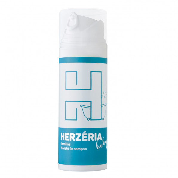 Herzéria baby kamillás fürdető és sampon 150 ml