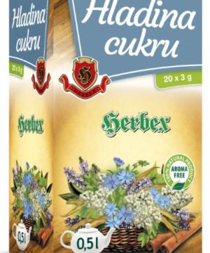Herbex vércukor szint tea 20x3g 60 g