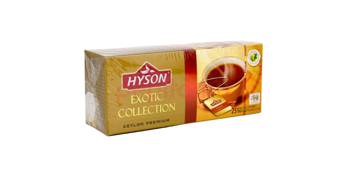 Hyson ceylon prémium fekete tea 20x2g 50 g