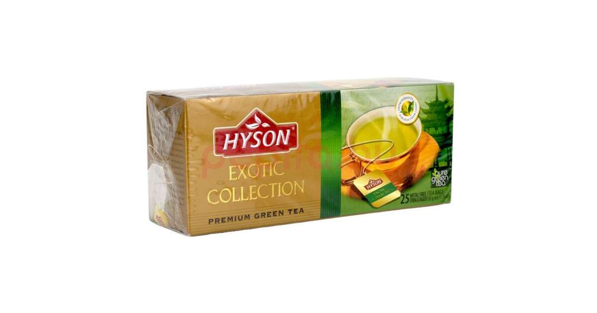 Hyson prémium zöld tea 20x2g 50 g