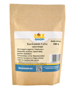 Bulk Shop kurkumás latte 100 g