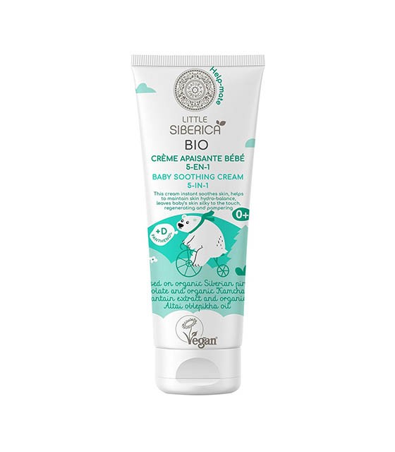 Little Siberica bio baba 5 az 1-ben nyugtató krém 75 ml