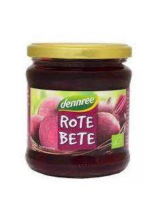 Dennree bio szeletelt cékla üveges 330 g