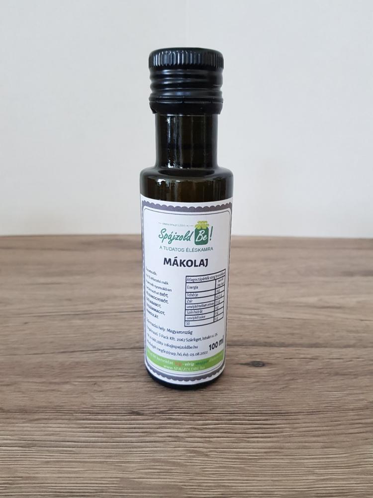 Spájzold be! hidegen sajtolt mákolaj 100 ml