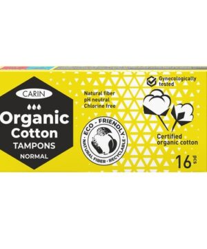 Carin organic cotton normál tampon 16 db