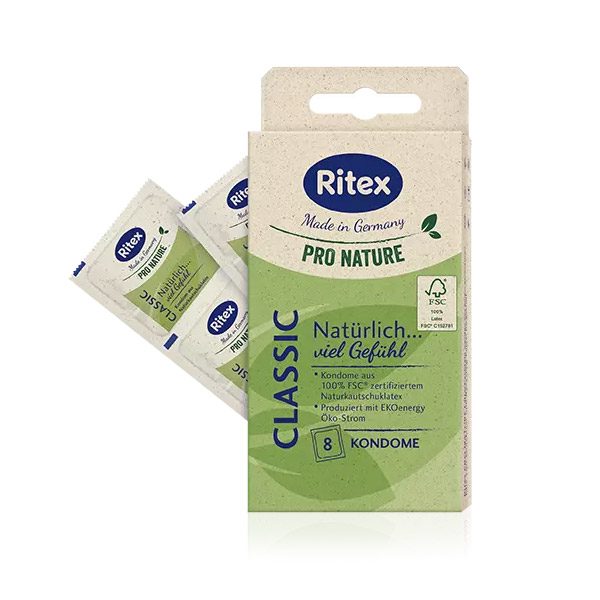Ritex pro nature classic óvszer 8 db