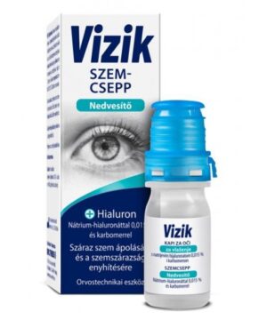 Vizik szemcsepp nedvesítő 10 ml