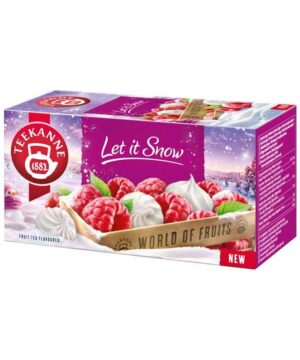 Teekanne let it snow habcsók és málna ízű gyümölcstea 20x2