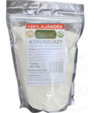 Trigramm kókuszliszt 500g+20% ajándék 600 g