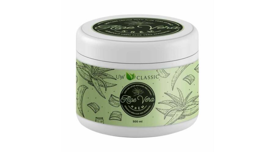 Uw classic aloe vera krém 500 ml