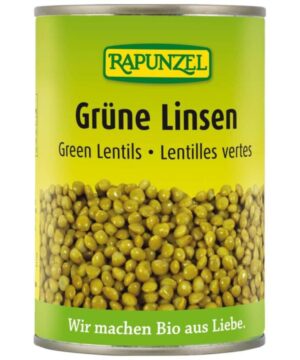 Rapunzel bio zöld lencse lében 400 g