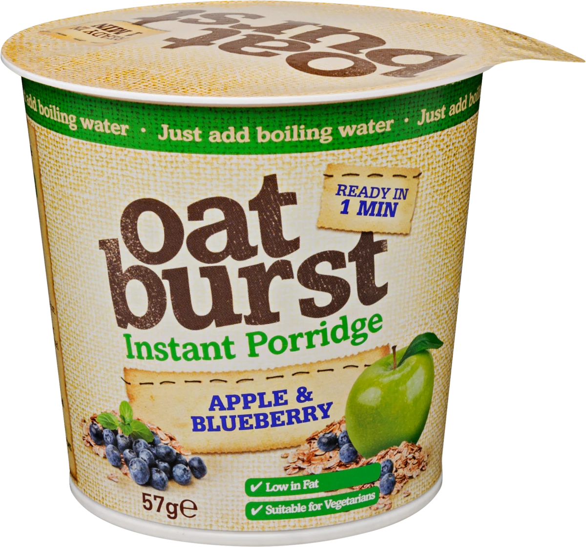 Oatburst zabkása almás és áfonyás 57 g