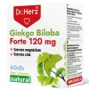Dr.herz ginkgo biloba forte 120 mg+szerves mg+zn kapszula 60 db