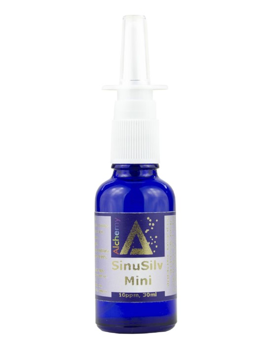 Pure Alchemy sinusilv mini ezüst kolloid orr porlasztó 10ppm 30 ml