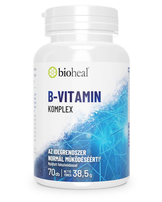 Bioheal b-vitamin komplex filmtabletta 70 db