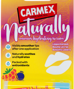 Carmex naturally ajakápoló stift bogyós gyümölcsös 4 g