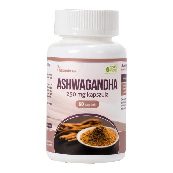 Netamin ashwagandha kapszula 250mg 60 db