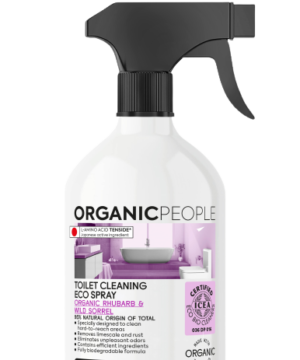 Organic People öko wc tisztító spray bio rebarbarával és vadsóskával 500 ml
