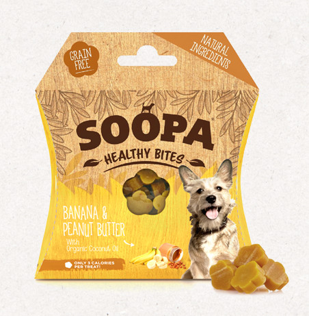 Soopa healthy bites banán és mogyoróvaj 50 g