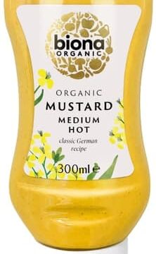 Biona bio mustár közepesen erős 300 ml