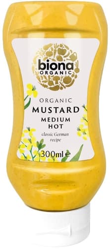 Biona bio mustár közepesen erős 300 ml