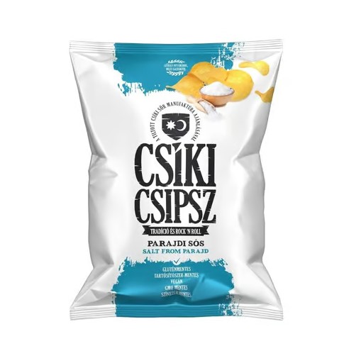 Csíki Csipsz parajdi sós 100 g