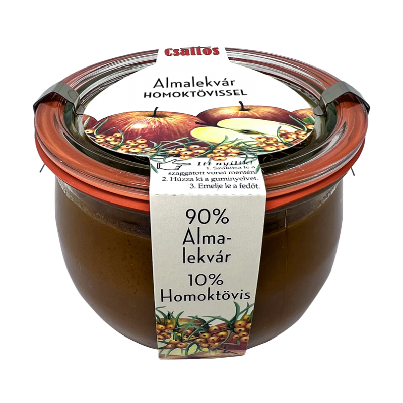 Csattos almalekvár homoktövissel 500 g