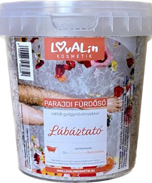 Lovalin parajdi fürdősó valódi gyógynövénnyel lábáztatásra 1000 g