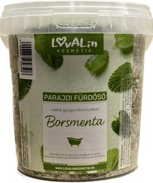 Lovalin parajdi fürdősó valódi gyógynövénnyel borsmentával 1000 g