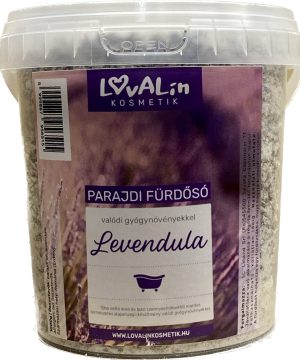Lovalin parajdi fürdősó valódi gyógynövénnyel levendulával 1000 g